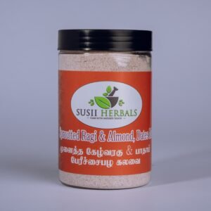 Susii Herbals Sprouted Ragi, Almond & Dates Mix