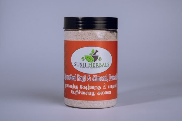 Susii Herbals Sprouted Ragi, Almond & Dates Mix